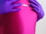 Mary playing Zentai and Leohex
