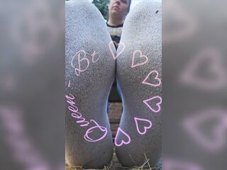 Little bit immodest socks.