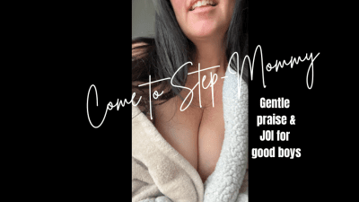 Step-Mommy makes her good boy relax JOI/edging