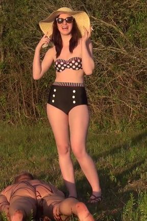 In the forest we have our own slave