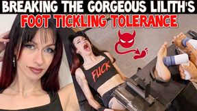 BREAKING THE GORGEOUS LILITH'S FOOT TICKLING TOLERANCE - HD WMV