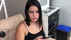 POV: Sneaking Peeks at My Hot Neighbor’s Monster Cock and Rating It Hard