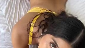 Busty Brunette Pleases Him After Their Date