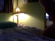 femboy shakes bubble butt for daddy