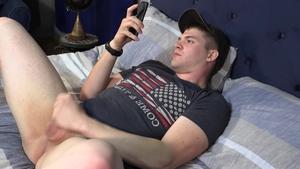 Activeduty: Solo gay Blaze cumshot