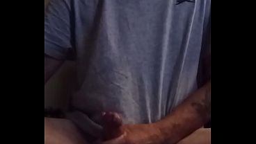 Grampa can'_t control cummin!