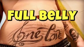 Full belly (before and after)