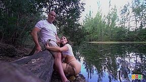 Vivian Taylor Gets Her Mouth And Cunt Stuffed By A Big Dick