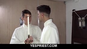 Taboo catholic priest takes advantage of teen church boys hot ass in hardcore bareback sinoryoung church boy seduced by horny priest for raw sucking and hardcore blowjob