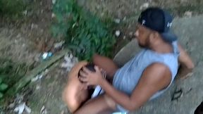 fui na trilha e soquei meti rola no carinha que tava la