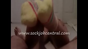 Candy&#039_s k. Footjob &amp_ Sockjob