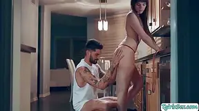 Slutty Shemale Butt Fucked By Her Stepbro