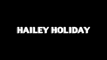 Hailey Holiday Worships Jack Blaque's Massive Black Cock