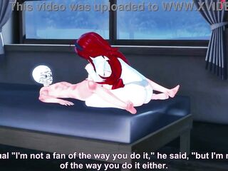 Fucking Eris while Roxy watches - Mushoku Tensei NTR 4 - Free POV - Full movie on Sheer & PTRN: Fantasyking3