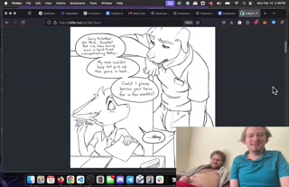 Furry Comic Dub: A Big Favor (Furry Yiff, Furries, Furry Sex, Furry)