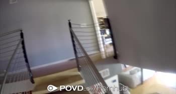 Blake Eden's POV Ring Toss Frenzy with a Big Dick