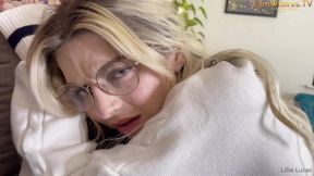 Lillie Lucas surrenders to fierce, untamed interracial ecstasy