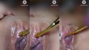 clitoral rotor after creampie is the best👍