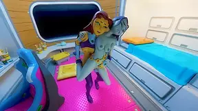 Starfuta and Raven - CGI Futanari Fantasy 3D Porn