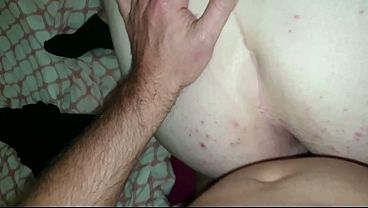 German amateur girlfriend Anastasia takes two cocks in her cunt