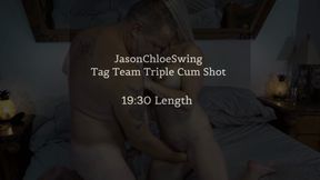 JasonChoeSwing Triple Cum Shot