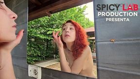 rough sex in the toilette outdoor