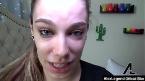 Sexy PAWG Bobbi Dylan Gets Facialized By Landlord Alex Legend!