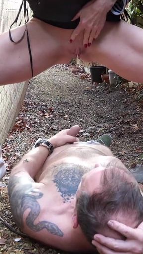 Pissing on The Gardener