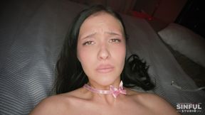 Slender Brunette Gets a Thick Cock in Her Tight Ass