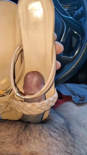 perverted mechanic found customer size 37 heels under driver's seat