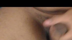 Latino Guy Jerks Small Dick and Edges on Bed,no Precum(