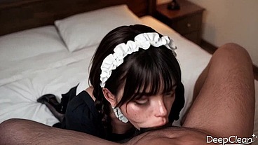 This maid will do anything to keep her job... So I'm going to tear her little pussy apart with my big cock [AI]