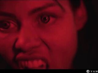 Ebony Monstergirl Vampirism - Canela Skin & Barbie Rous Lesbian Vampire Sex