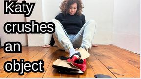 Object Crushing Fetish: Shoebox Under My Body