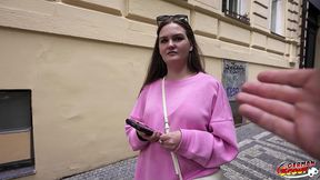 german scout - natural polish girl iamkate with big ass pick up for casting fuck