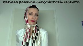 Satin scarf satin headscarf fashion show clip and Joi