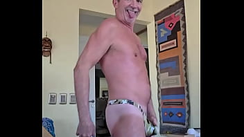 Pervy PapiFachero enjoying his thong bulge again, what is it about a thong bulge that gets me going so much?! #bulge #Bul ...