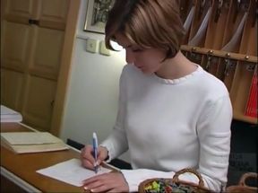 Slutty Euro Monika Anal Sex in Black Stockings