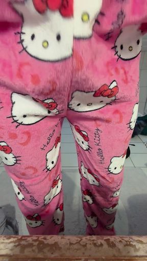 My first time hi kitty pants
