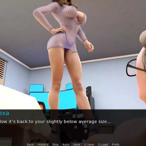 Sex Bot (Llamamann) - Part 7 - Two Hot Nurse Fantasy And Cam Girl Masturbation By LoveSkySan69