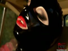 Newest latex kink super hero!