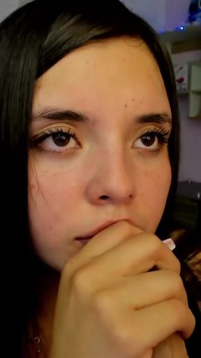 Salome, the college nympho, exposes herself online, moaning like a slut as she fingers herself, enjoying multiple&hellip;   Clip 2