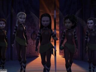 Tinker Bell in Pixie Hollow, you're plan to stop making a mess now!