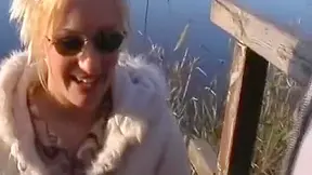 Two German Sluts Sharing Big Dick In Thresome