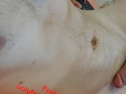 Bellybutton cumshot play