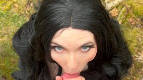 Yennefer & Geralt are up in the woods � Witcher cosplay like you've never seen it before