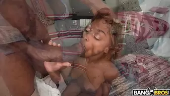 Hot - Brickzilla Slides His Huge Dick Inside AngelSins' Pussy Until She Cums Multiple Times