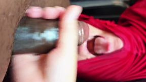 I caught the customer staring at my massive clit under my dress &#x2014; BBW SSBBW creampie & big ass&#x1F351;