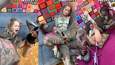 Anal Pornstars on Set - 3 Days Production - Behind the Scenes with Goth Sluts