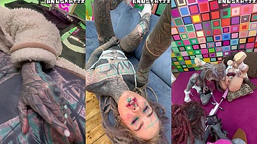 Anal Pornstars on Set - 3 Days Production - Behind the Scenes with Goth Sluts